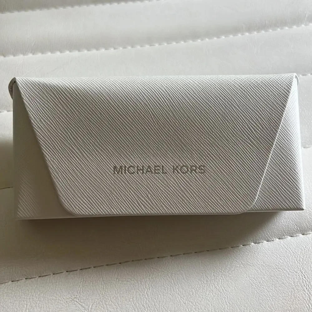 NWT Michael Kors 56mm cat eye sunglasses blush/camel
